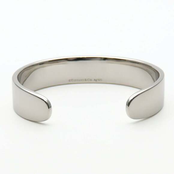 TIFFANY Authentic Silver Diamond Charm Bracelet